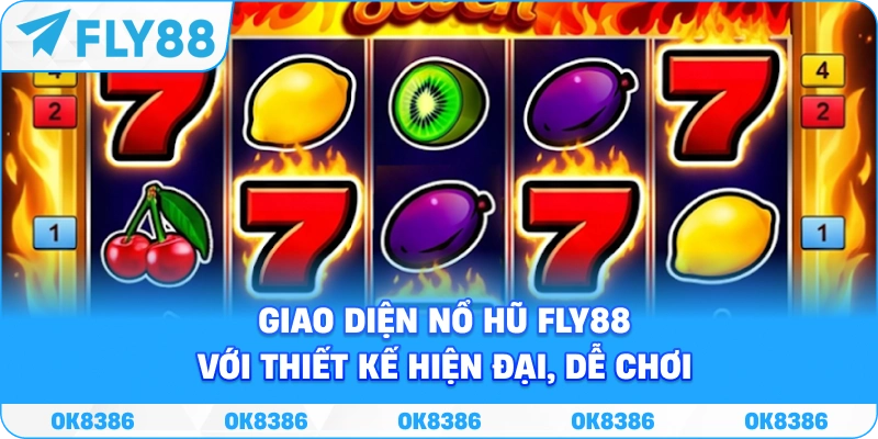 Giao diện nổ hũ FLY88 dễ chơi trên điện thoại và máy tính