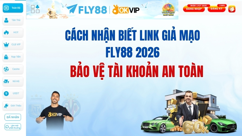 Cách Nhận Biết Link Giả Mạo Fly88 2026: Bảo Vệ Tài Khoản An Toàn