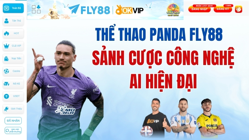 Hướng dẫn tham gia sảnh Thể thao Panda FLY88 cho người mới