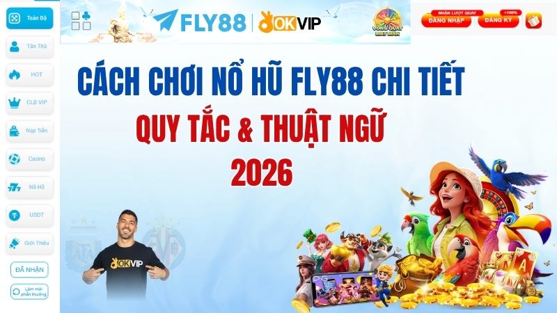 Cách chơi nổ hũ FLY88 chi tiết: Quy tắc & Thuật ngữ 2026