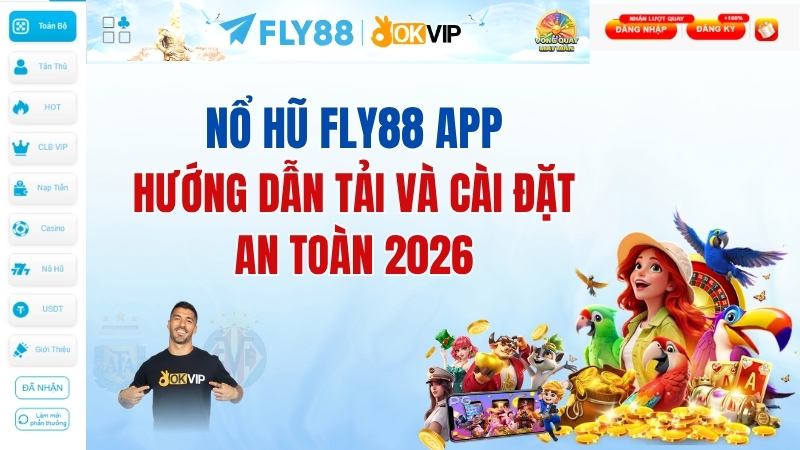 Nổ hũ FLY88 app: Hướng dẫn tải và cài đặt an toàn 2026